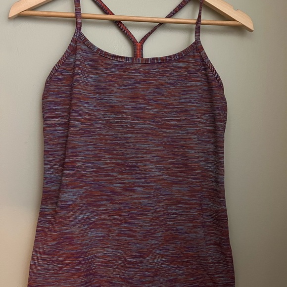 lululemon athletica Power Y Tank - Space Black March Multi - Picture 7 of 13